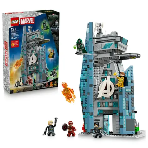 LEGO® MARVEL 76352 Avengers: Doomsday: Neuer Avengers Tower / Anzahl der Teile: 954 / ab 12 Jahren