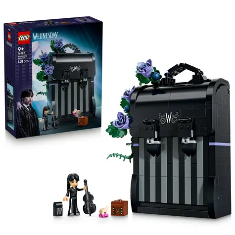 LEGO® Wednesday 76787 Wednesday Rucksack / Anzahl der Teile: 401 / ab 9 Jahren
