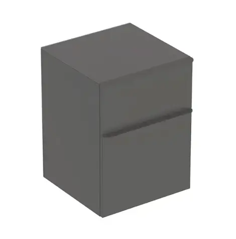 Geberit Smyle Square - Beistellschrank Lava / 2 Schubladen