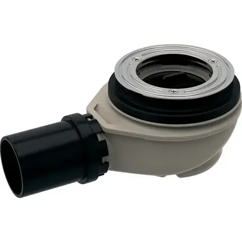 Geberit Zubehör - Duschablaufset für Duschwanne | Ablauf 90 mm | Wasserdichtungshöhe 50 mm 
