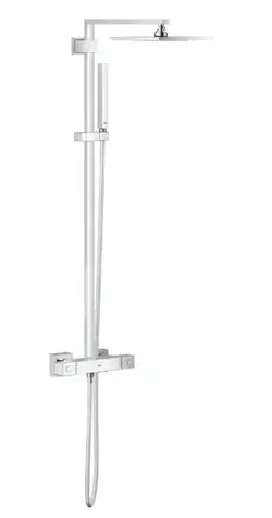 Grohe Euphoria Cube - Duschset 230 mit Thermostat | 1 Strahlart | Chrom 