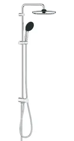 Grohe Vitalio Start - Duschset ohne Armatur, Durchmesser 25 cm | 2 Strahlarten | Chrom 