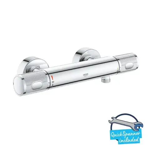 Grohe Precision Feel - Thermostat-Brausearmatur, verchromt 