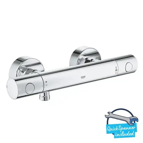Grohe Precision Get - Thermostat-Brausearmatur, verchromt 