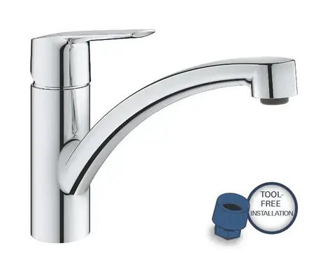 Grohe QuickFix Start - Spültischarmatur verchromt 