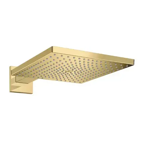 Hansgrohe Raindance E - Kopfbrause | 30x30 cm, polierte Goldoptik 