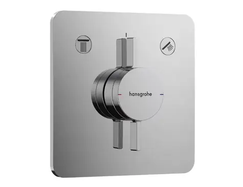 Hansgrohe DuoTurn Q - Unterputzarmatur | für 2 Geräte | Chrom 