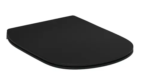 Ideal Standard Tesi - WC-Sitz | SoftClose | Seidenschwarz 