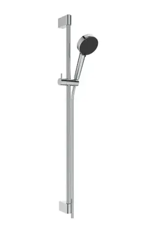 Ideal Standard Idealrain - Duschkopf-Set | Stangen und Schläuche | 2 Düsen | Chrom