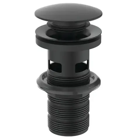 Ideal Standard Zubehör - Click-Clack Ablaufgarnitur | schwarz