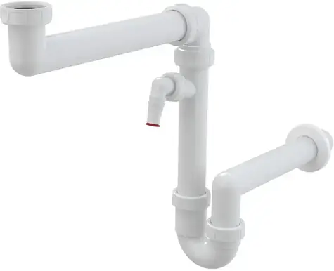 Franke Zubehör - Platzsparender Siphon