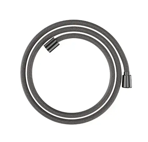 Hansgrohe Schlauch - Duschschlauch | 160 cm | gebürstetes Schwarzchrom