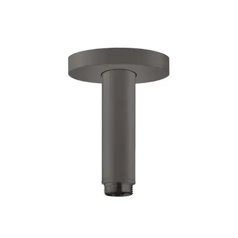 Hansgrohe - Deckeneinlass S 10 cm, gebürstetes Schwarzchrom