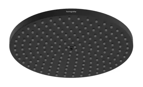 Hansgrohe - Kopfbrause, Durchmesser 24 cm, EcoSmart, matt schwarz