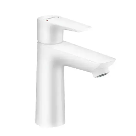 Hansgrohe - Waschtischarmatur mit Ablaufgarnitur, mattweiß