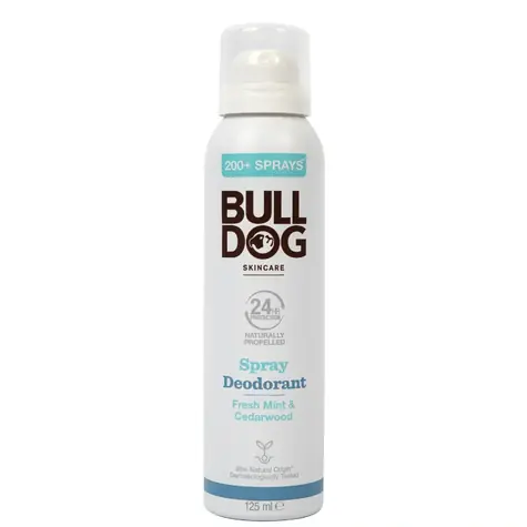 BULLDOG Fresh Mint-Cedarwood Spray Deodorant 125ml / Deodorant - Herren