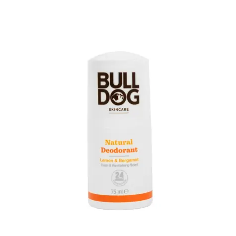 BULLDOG Lemon - Bergamotte Natürliches Deodorant 75 ml / Deodorant - Herren / Roll-on