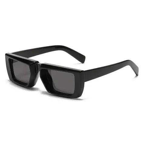 VeyRey Unisex Sonnenbrille Steampunk Yiphon schwarz universal