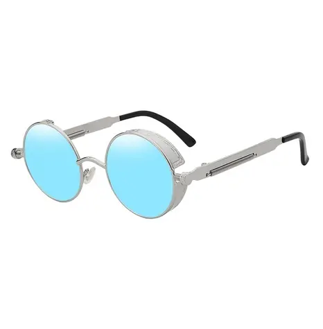 VeyRey Unisex Sonnenbrille Emphunnyial Silber Universal