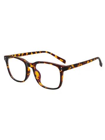 VeyRey Blaulichtfilterbrille, quadratisch, Evelin Brown
