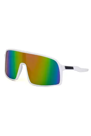 VeyRey Polarisierte Sportbrille Truden weiß