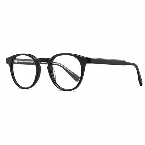 VeyRey Nerd Blaulichtfilterbrille mit klaren Gläsern