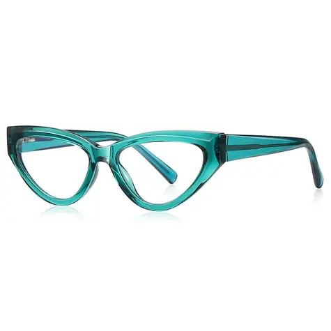 VeyRey Damen-Brille mit Blaulichtfilter, Hunog-Gläser, klare Gläser