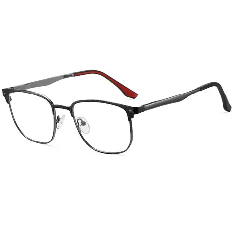 VeyRey Nerd-Brille mit Blaulichtfilter und klaren Gläsern