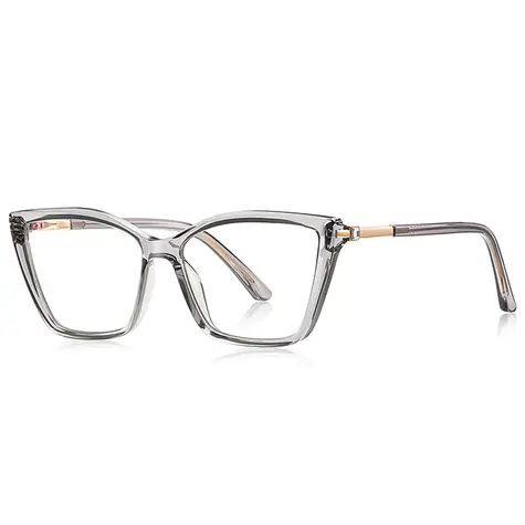 VeyRey Damen-Brille mit Blaulichtfilter, Techale-Klargläser