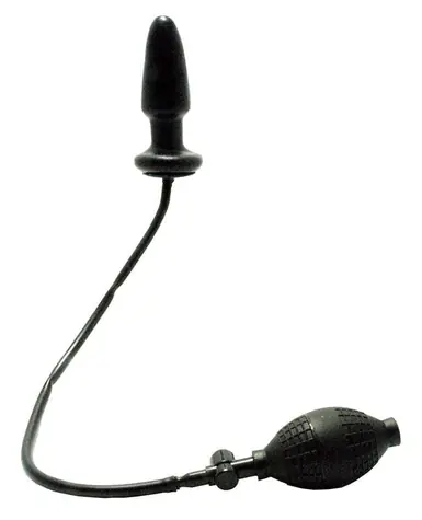 Seven Creations Fanny Hills Aufblasbarer und vibrierender Buttplug Schwarz