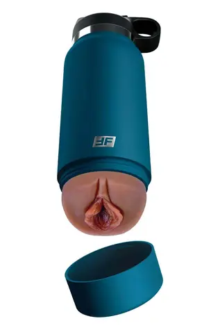 Pipedream PDX PLUS Fuck Flask Private Pleaser Discreet Stroker Brown