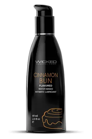 Wicked Sensual Care WSC Gleitgele mit Geschmack Aqua Zimtschnecke 60 ml