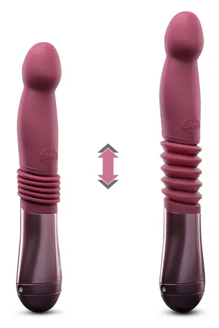 Blush Temptasia Temptasia TRIXIE Stoßender Dildo Wein