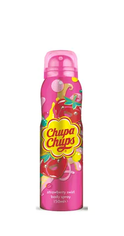 Chupa Chups Körperspray Erdbeere 150 ml / Körperspray