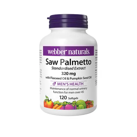 Webber Naturals Sägepalme 320 mg 120 Tabletten