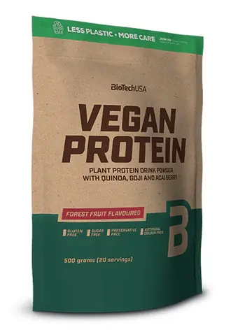 BioTech Vegan Protein 500 g Waldfrüchte