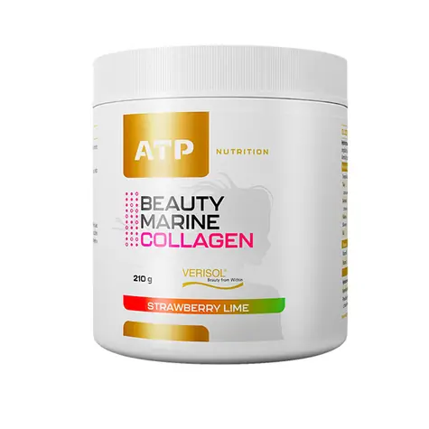 ATP Nutrition Beauty Marine Collagen 210 g Erdbeer-Limette