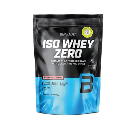 BioTech Iso Whey Zero Erdbeere 454 g