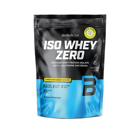 BioTech Iso Whey Zero Lemon-Schachkuchen 454 g