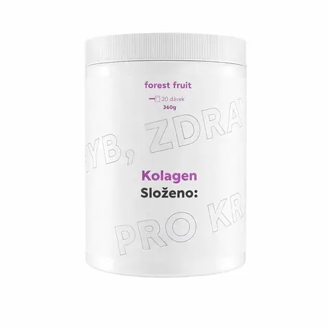 Zusammensetzung: Kollagen 360 g Waldfrüchte