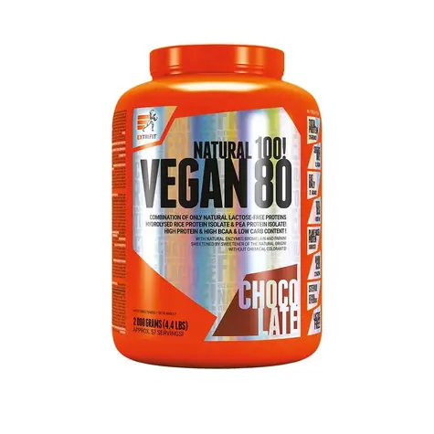 Extrifit Vegan 80 Schokolade 2000 g