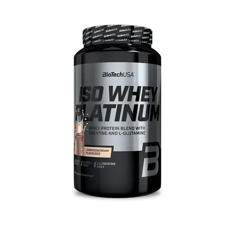 BioTech Iso Whey Platinum Cookies Cream 908 g