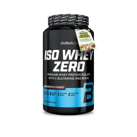 BioTech Iso Whey Zero 908 g Zartbitterschokolade