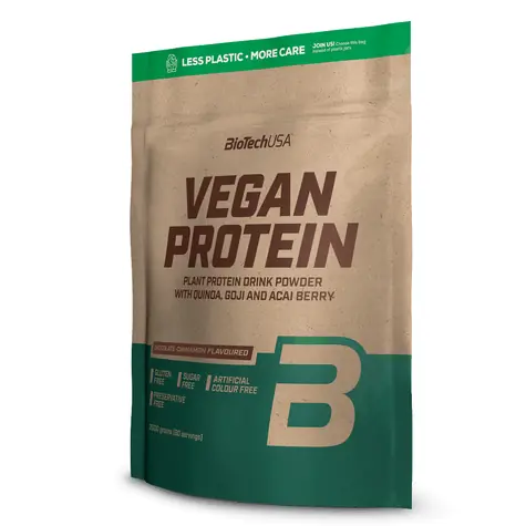 BioTech Vegan Protein 2000 g Schokolade Zimt