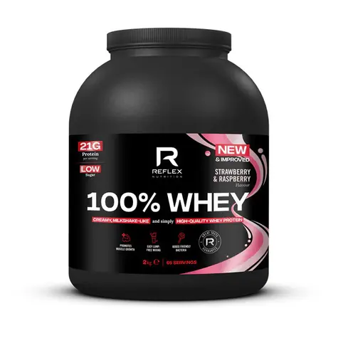 Reflex 100% Whey 2000 g Erdbeer Raspberry