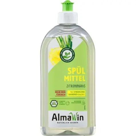 Flüssiges Geschirrspülmittel Lemongrass 500 ml - AlmaWin