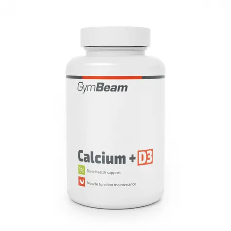 Calcium + Vitamin D3 - GymBeam (120 Kapseln)