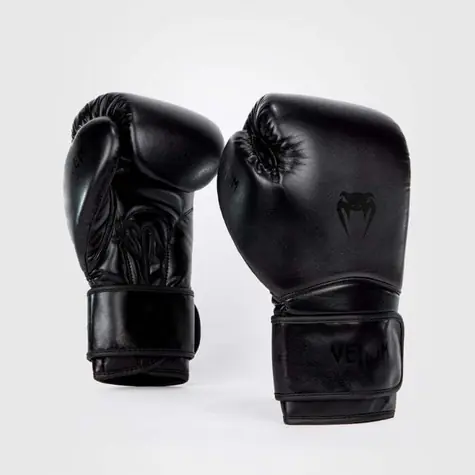 Boxhandschuhe Contender Schwarz/Schwarz - Venum (16 OZ, schwarz)