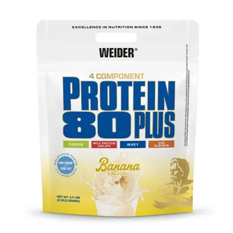 Protein 80 PLUS - Weider (Banane, 2000 g)
