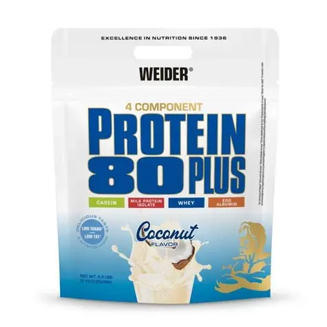 Protein 80 PLUS - Weider (Kokosnuss, 2000 g)